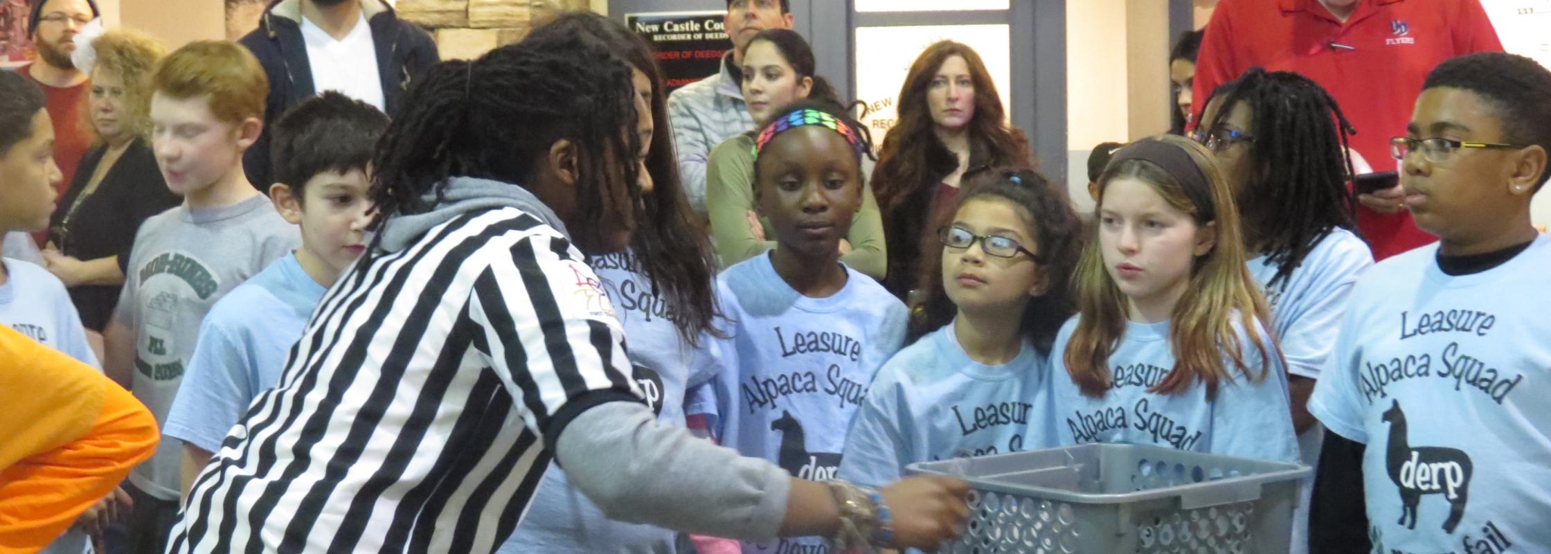 FFL Participants receiving instructions
